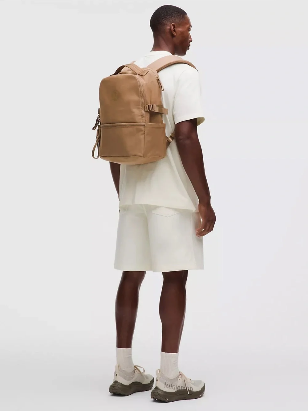 Lululemon New Crew Backpack 22L Updated- Sand/Wacky Khaki